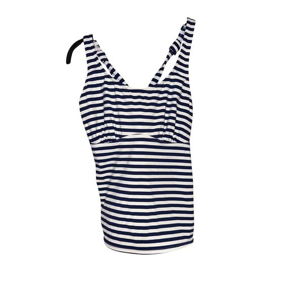 LANDS END TANKINI bra sized 10 DD SWIM TOP SWIMSUIT - Picture 1 of 4